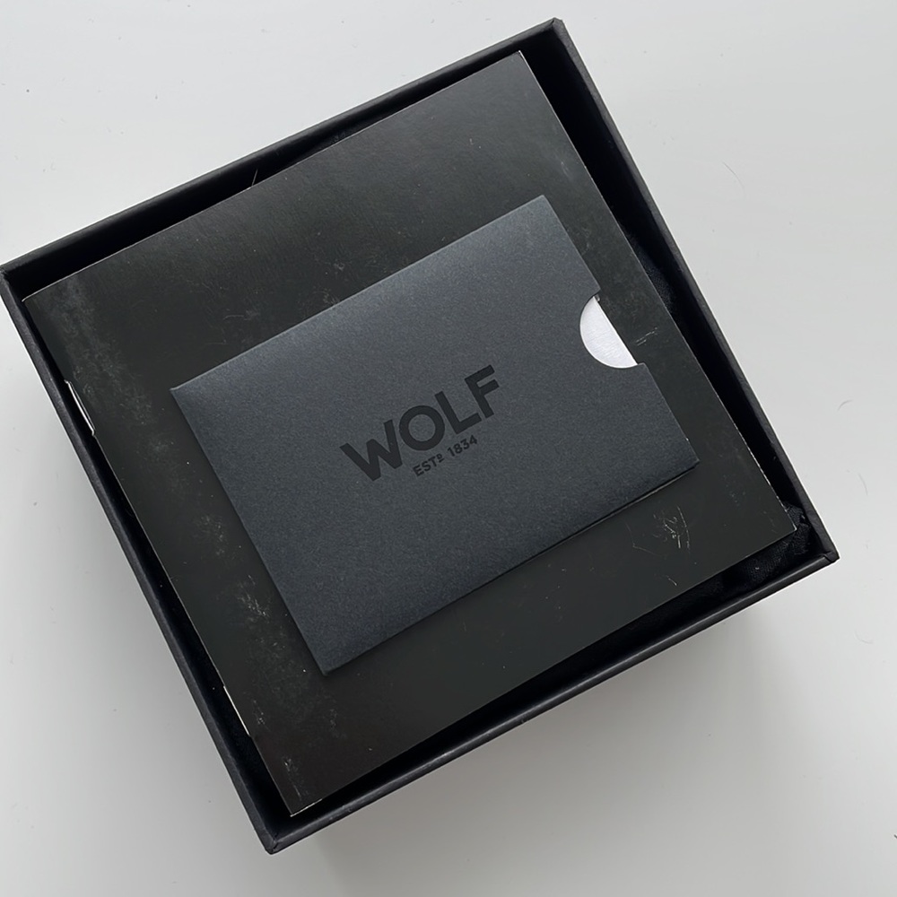 WOLF 1834 Caroline Zip Travel Case in Rose Quartz - Picture 5 of 10